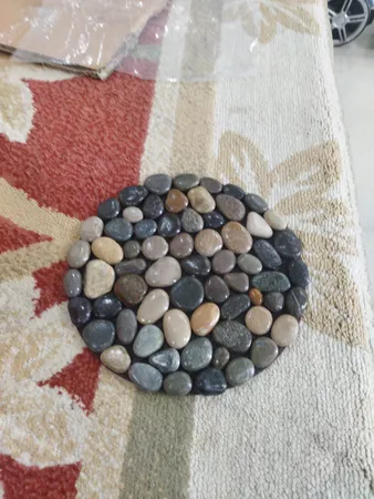 زیر قابلمه ای و زیربشقابی سنگی مدل stone