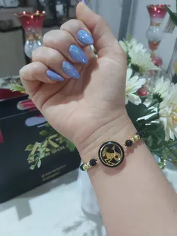 دستبند مارک گلد طرح ماه تولد دی کد GSB10