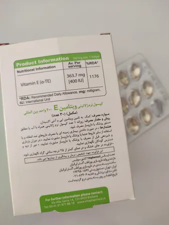 کپسول نرم ژلاتینی ویتامین E 400 واحد ویوا تیون بسته 30 عددی