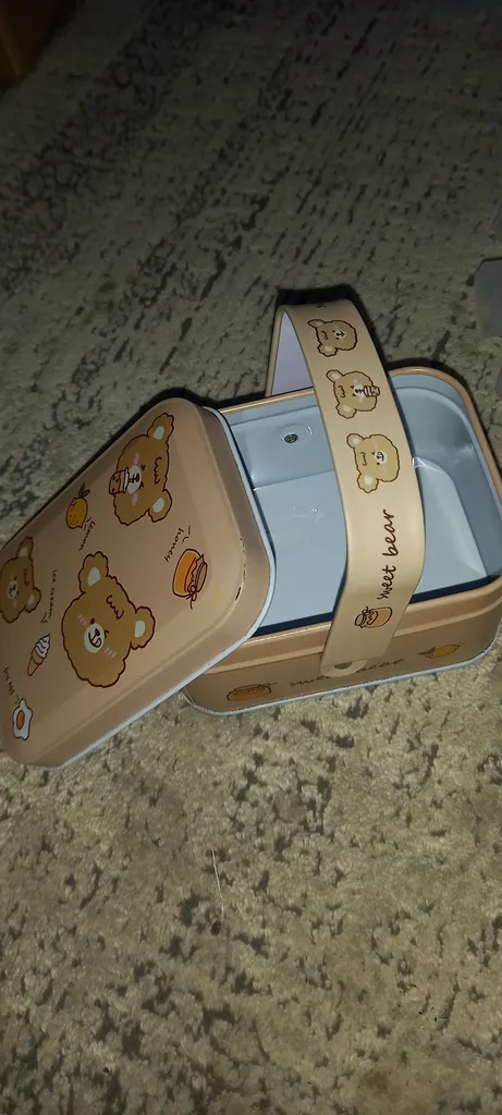 جعبه اسباب بازی کودک خط هنر مدل خرس کد 023