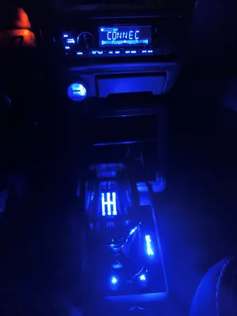 قاب دور دنده مدل نورانی مناسب برای پراید داشبورد قدیم