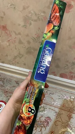 فویل گلرنگ مدل فویل آلومینیوم گلرنگ کد 5110010 رول 8 متری