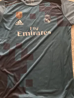 ست تی‌شرت و شلوارک ورزشی پسرانه مدل رئال مادرید کد Away 2018