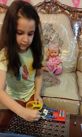 کیت آموزش الکترونیک مدارهای دکمه ای رباتیک دلهام مدل آزمایشگاه