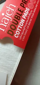 تجریه خرید پد پاک کننده آرایش صورت ناژه مدل Double Press بسته 120 عددی