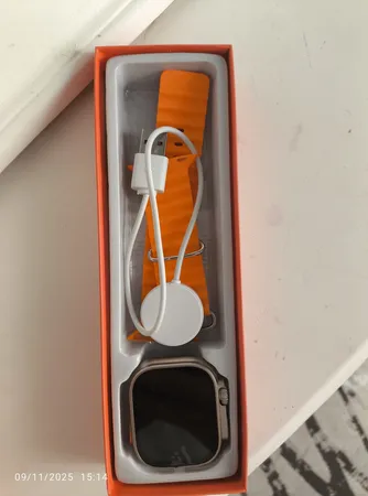 ساعت هوشمند مدل T2000 ultra2 دارای قابلیت های صفحه نمایش رنگی، صفحه نمایش لمسی بند سیلیکون