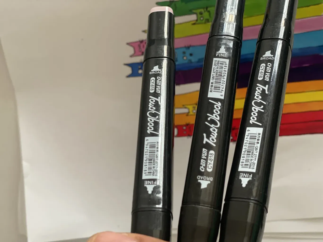 ماژیک راندو شین یان مدل CY-818 مجموعه ۱۲۰ عددی