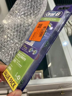 سری یدک مسواک برقی اورال-بی مدل Cross action بسته 2 عددی