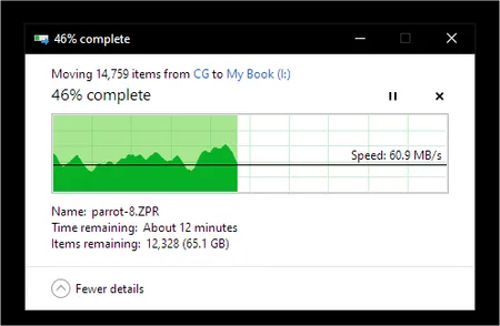هارد اکسترنال وسترن دیجیتال مدل My Book Desktop ظرفیت چهار ترابایت دارای رابط USB Type-A 3.0
