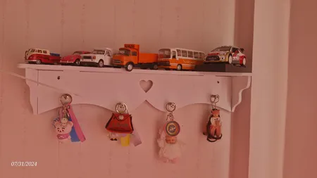 شلف دیواری خونه خاص مدل قلبی