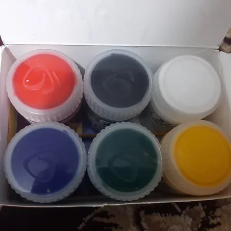 گواش 6 رنگ پارس مدل 006