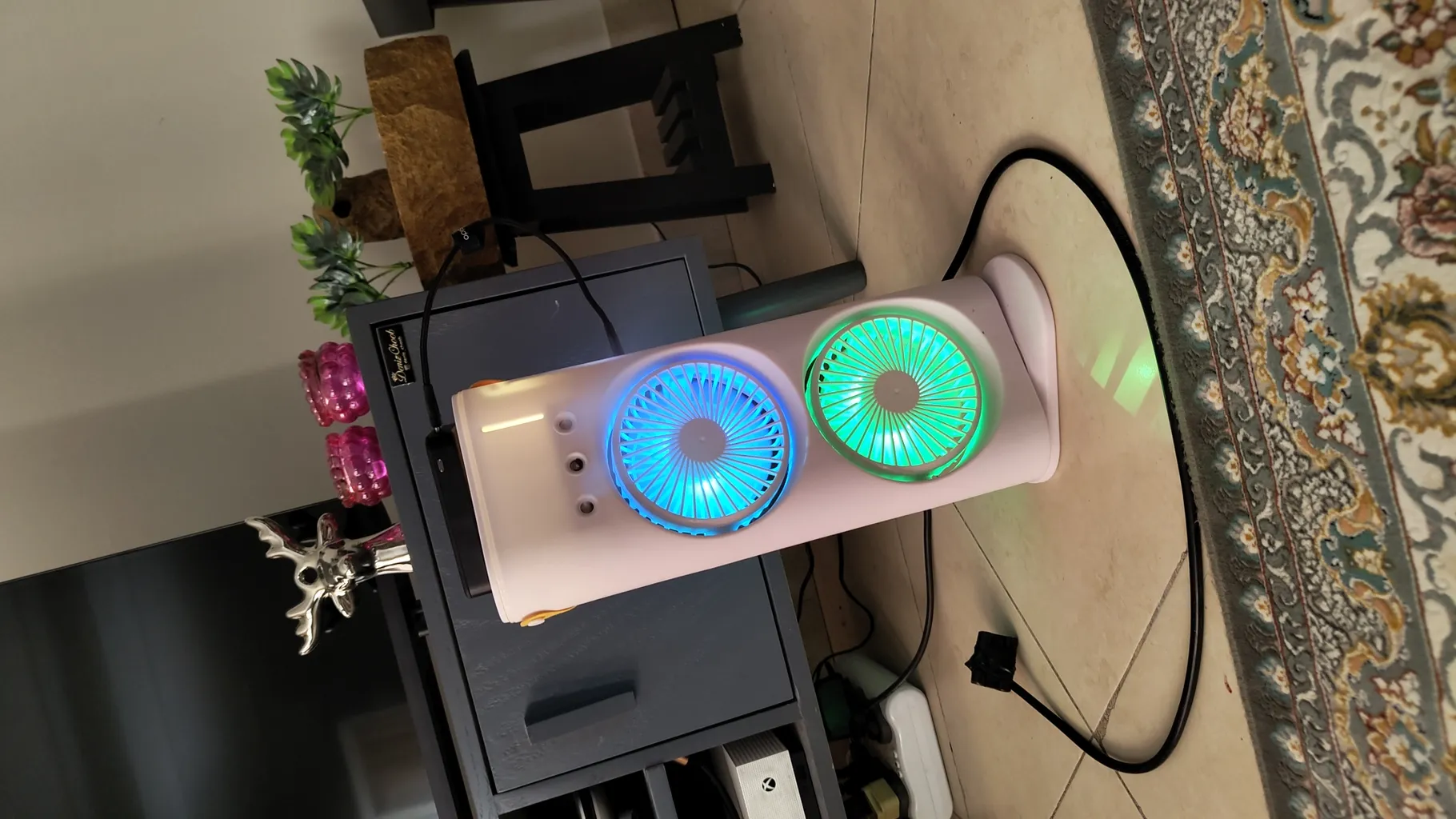 پنکه رومیزی مدل مه پاش