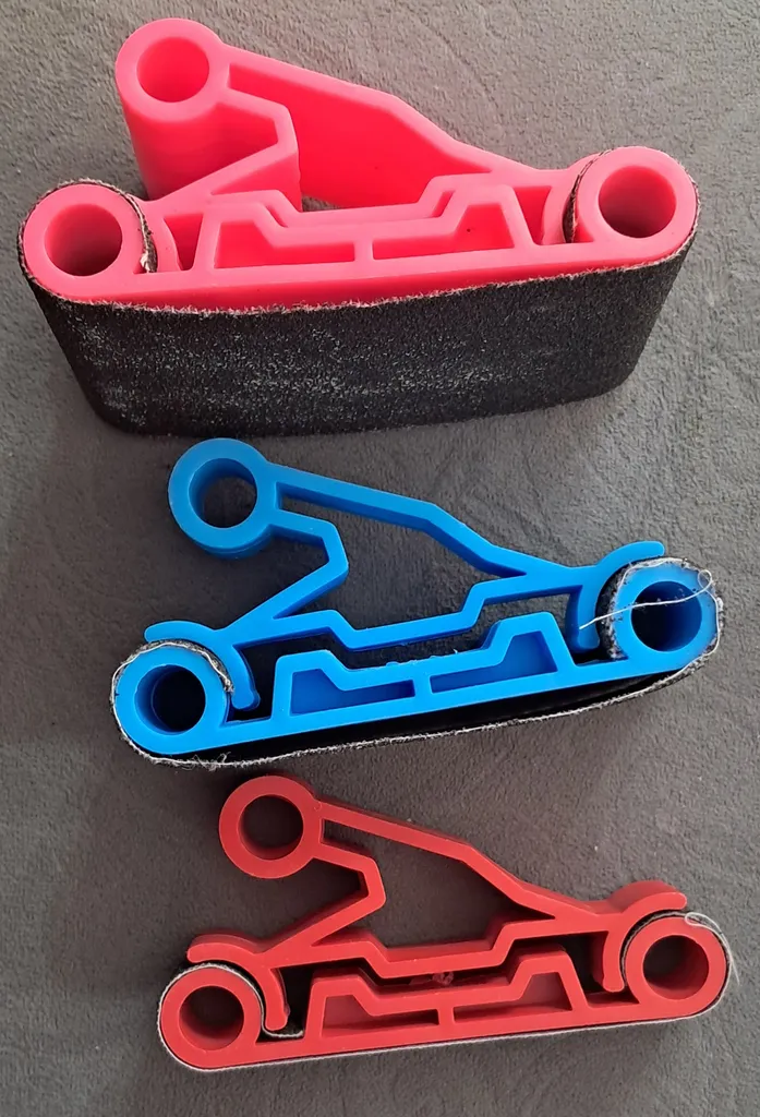 سنباده گیر دستی مدل چیکن YP-12*6/4/2CM مجموعه 3 عددی