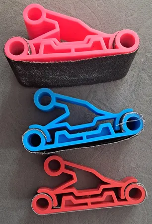 سنباده گیر دستی مدل چیکن YP-12*6/4/2CM مجموعه 3 عددی