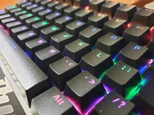 تجریه خرید کیبورد مخصوص بازی مکانیکی رپو مدل V500PRO، مکانیکال سوییچ آبی، Full size، نورپردازی RGB