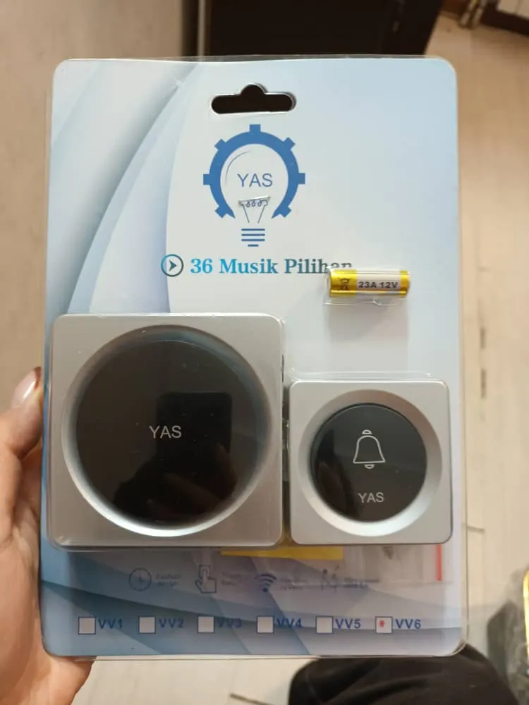 زنگ بی سیم یاس مدل رادیویی کد 720