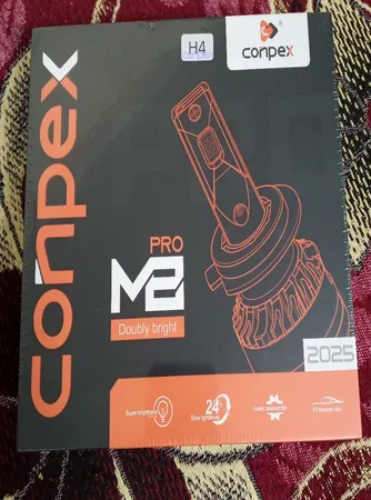 هدلایت کانپکس مدل M8 Pro (2025) پایه H4 بسته ۲ عددی