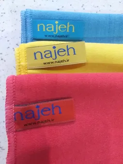 دستمال آشپزخانه ناژه مدل میکروفایبر شیشه