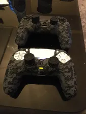 تجریه خرید محافظ دسته پلی استیشن 5 اسپارک فاکس مدل Silicone Grip Pack Digital Camo به همراه روکش آنالوگ