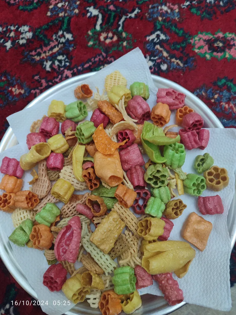 پفک هندی پنجره ای و لوله ای سرمد بسته 2 عددی