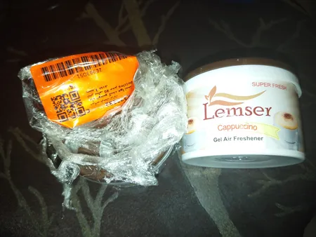 ژل خوشبو کننده هوا لمسر مدل Cappuccino حجم 90 میلی لیتر بسته 3 عددی