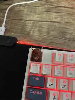 دکمه کیبورد مودی کت مدل ماسک سامورایی هانیا