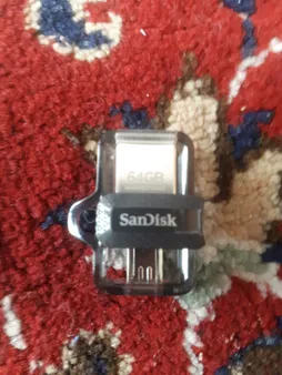 فلش مموری سن دیسک مدل Ultra Dual Drive M3.0 ظرفیت 16 گیگابایت