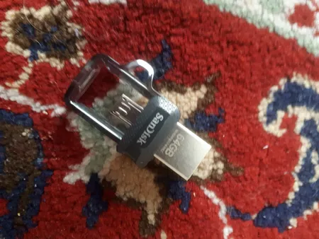 فلش مموری سن دیسک مدل Ultra Dual Drive M3.0 ظرفیت 16 گیگابایت