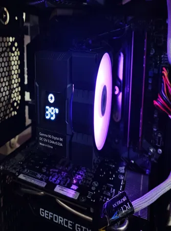 خنک کننده پردازنده گیم مکس مدل Gamma 90 Digital Bk