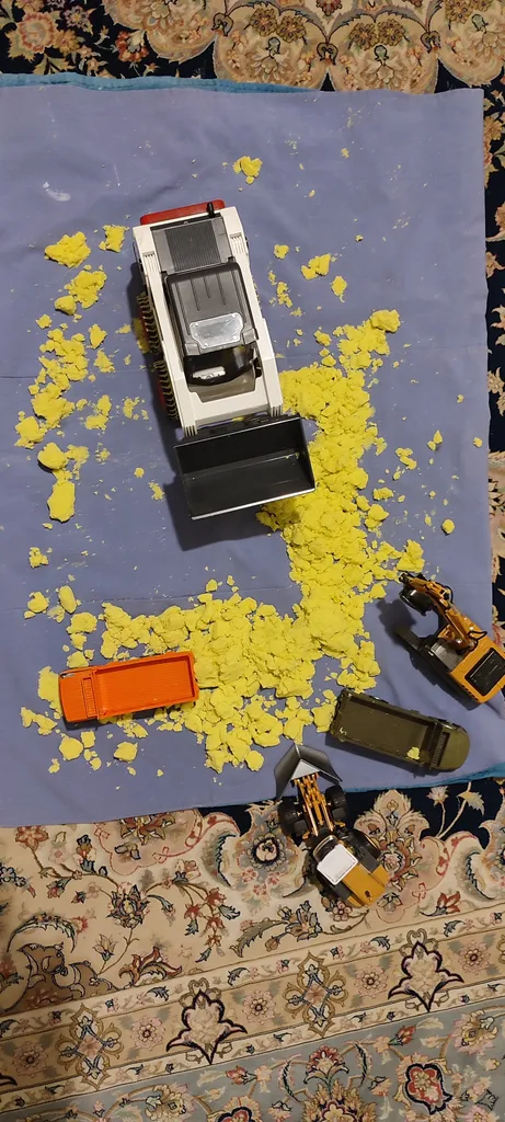 ماشین بازی کنترلی دبل ای مدل Loader Tractor