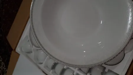 سرویس غذاخوری 102 پارچه چینی زرین ایران سری ایتالیا اف مدل Riva درجه یک