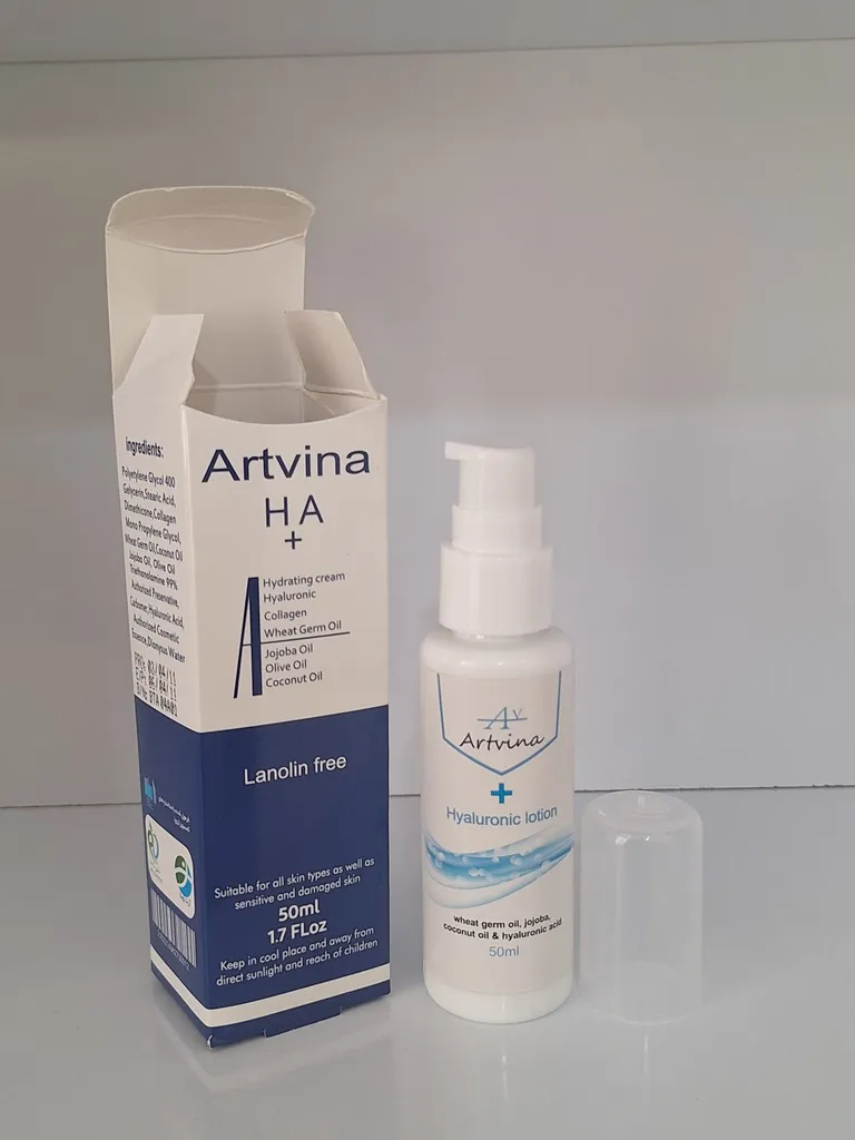 کرم آبرسان آرت وینا مدل هیالورنیک پلاس حجم 50 میلی‌لیتر