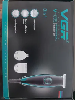 ست ماشین اصلاح موی صورت و بدن وی جی آر مدل V-099