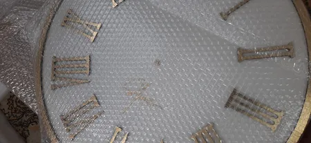 ساعت دیواری اِلِنسی مدل Carolyn به همراه آینه