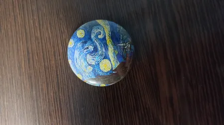 پیکسل طرح شب پر ستاره ونسان ونگوگ کد 10112