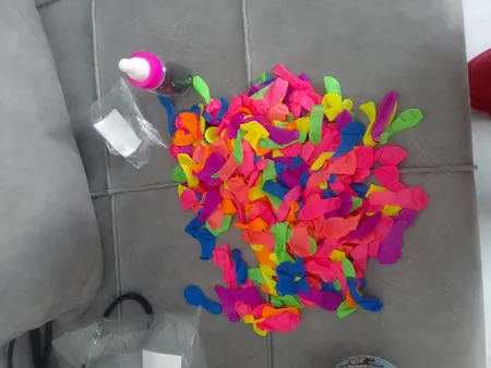 بادکنک آبی مدل واتربالن بسته ۵۰۰ عددی