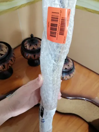 میله پرده مدل پشت دری کد 02 طول 90 سانتی متر بسته دو عددی