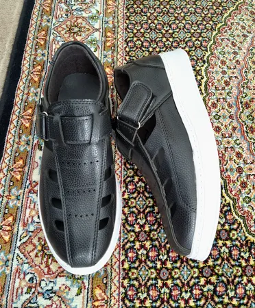 صندل مردانه مدل SUMMER PRO کد MS رنگ مشکی