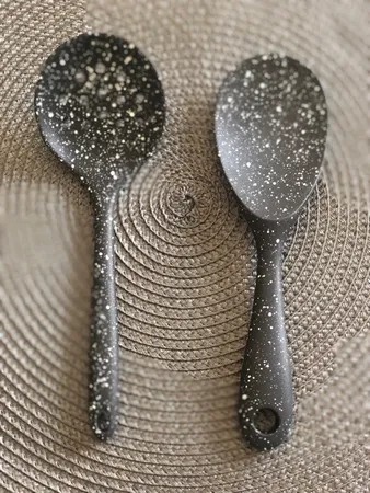 سرویس کفگیر 2 پارچه شنگیا مدل سیلیکونی کهکشانی