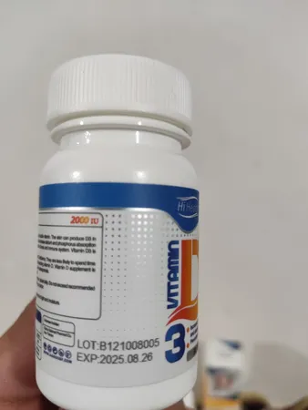 قرص ویتامین د3 2000 های هلث بسته 30 عددی