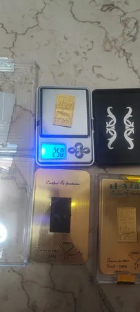 شمش طلا 24 عیار جواهریان مدل kish2.5