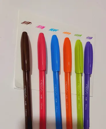 خودکار آرامی مدل رنگی مجموعه ۶ عددی