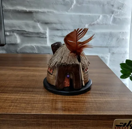 جاعودی سنگی مدل کلبه جنگلی