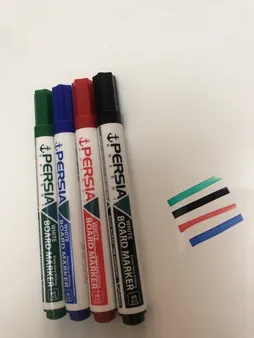 ماژیک وایت برد پرشیا کد P-201 بسته 4 عددی