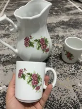 تجریه خرید پارچ مرجان مدل گل سرخ