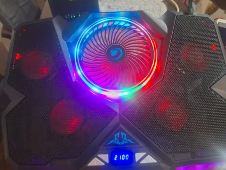 پایه خنک کننده لپ تاپ کول کلد مدل K44-RGB