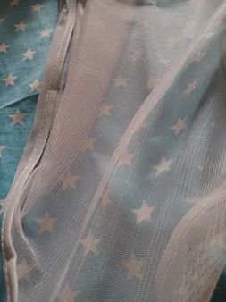 شال زنانه مدل ساده حریر توری نازک