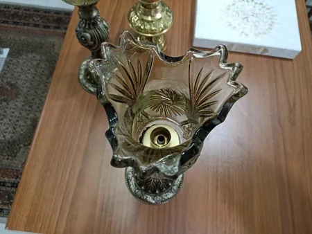 شمعدان مدل ترنادو کد Sh/T-37c مجموعه 2 عددی