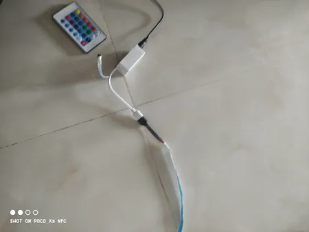 ریسه ال ای دی دریم لایت مدل RGB 5050 طول 5 متر