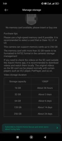 دوربین مداربسته تحت شبکه شیائومی مدل Mi C200